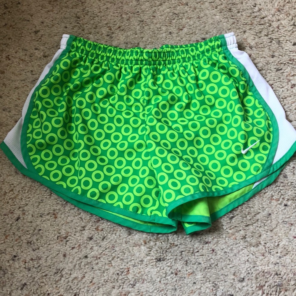 Green shorts